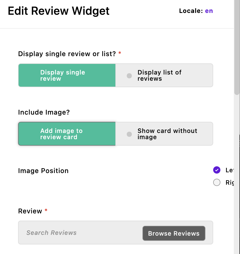 Screenshot of the UI problem with the radio selector caused by Bootstrap